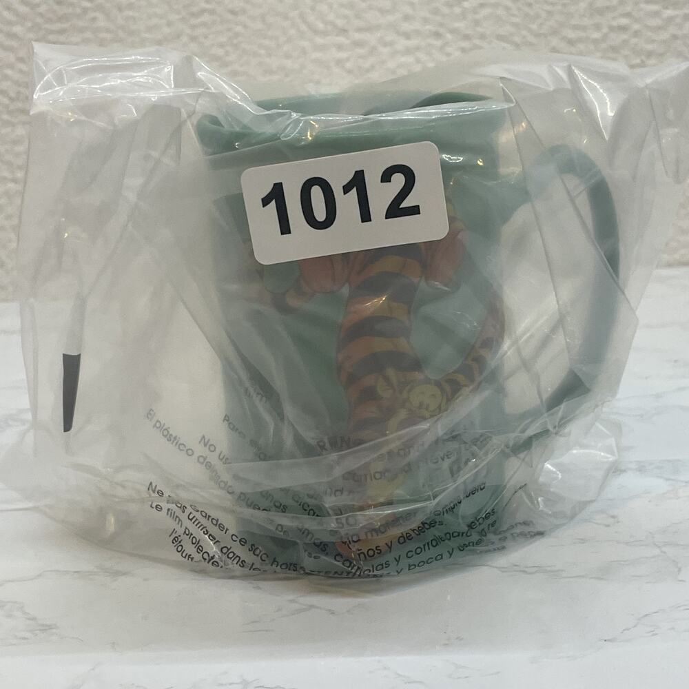 Disney Store Tigger Mug Ceramic Winnie the Pooh Just Tiggerific 5" Tall Cup - Picture 7 of 7